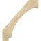 Ekena Millwork 6"W x 30"D x 34"H Imperial Rough Sawn Knee Brace, Douglas Fir BRC06X30X34IMP00RDF - alternate 2